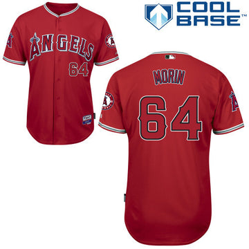 Morin Los Angeles Angels red jersey