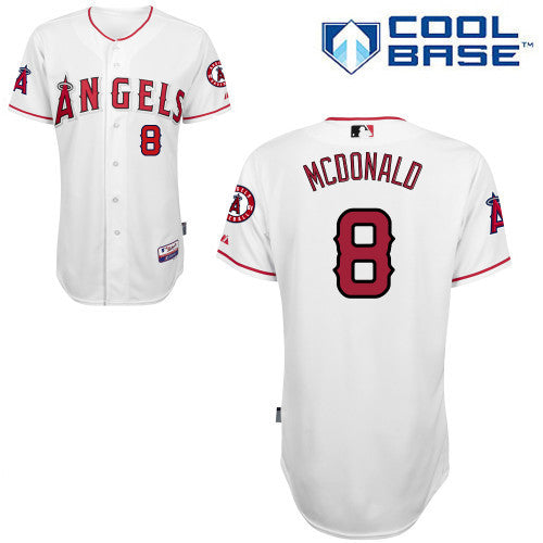 Mcdonald Los Angeles Angels white jersey