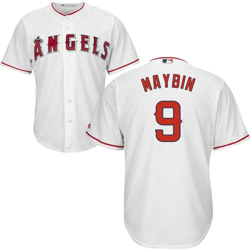 Cameron Maybin Los Angeles Angels white jersey