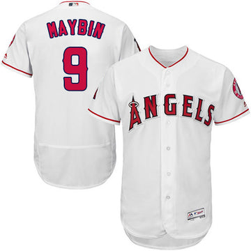 Cameron Maybin Los Angeles Angels white jersey