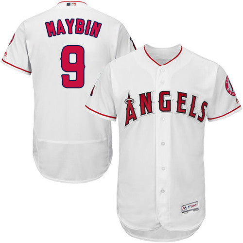 Cameron Maybin Los Angeles Angels white jersey