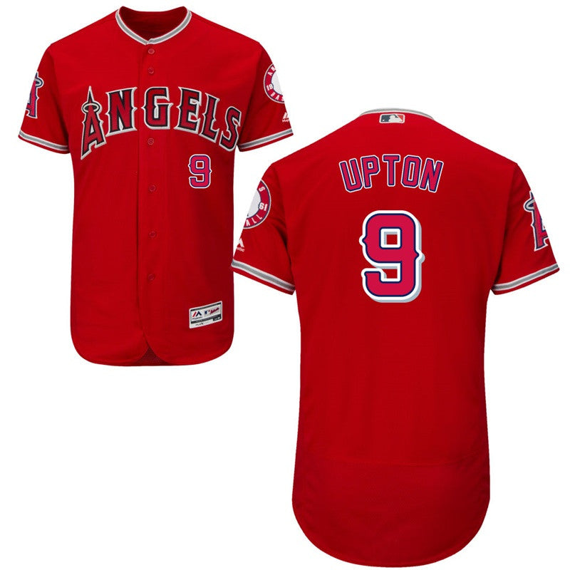 Justin Upton Los Angeles Angels red jersey