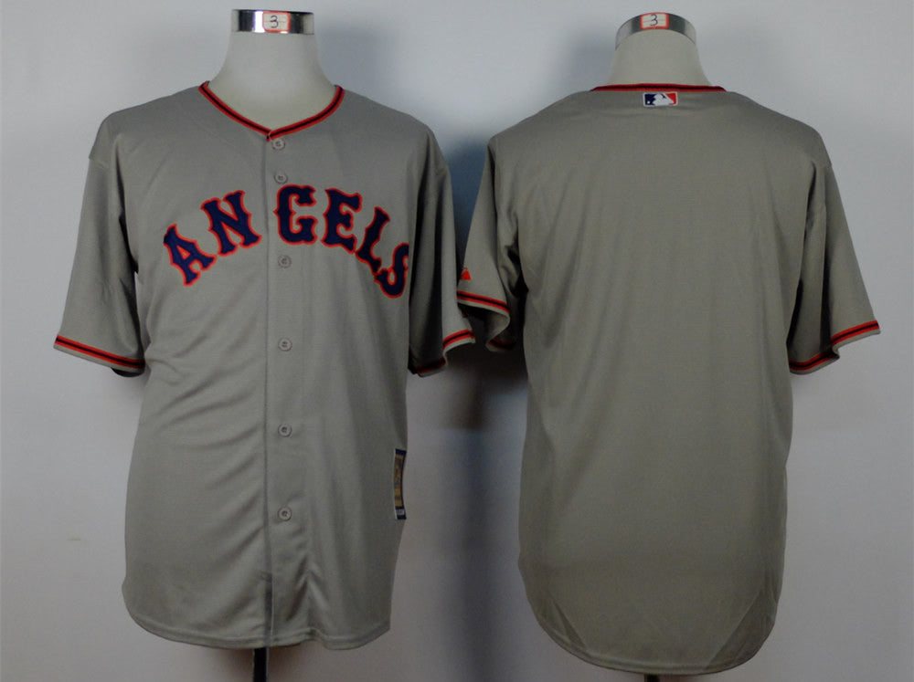Custom Los Angeles Angels grey jersey