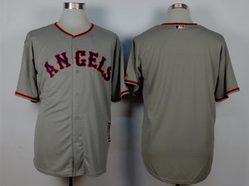 Custom Los Angeles Angels grey jersey