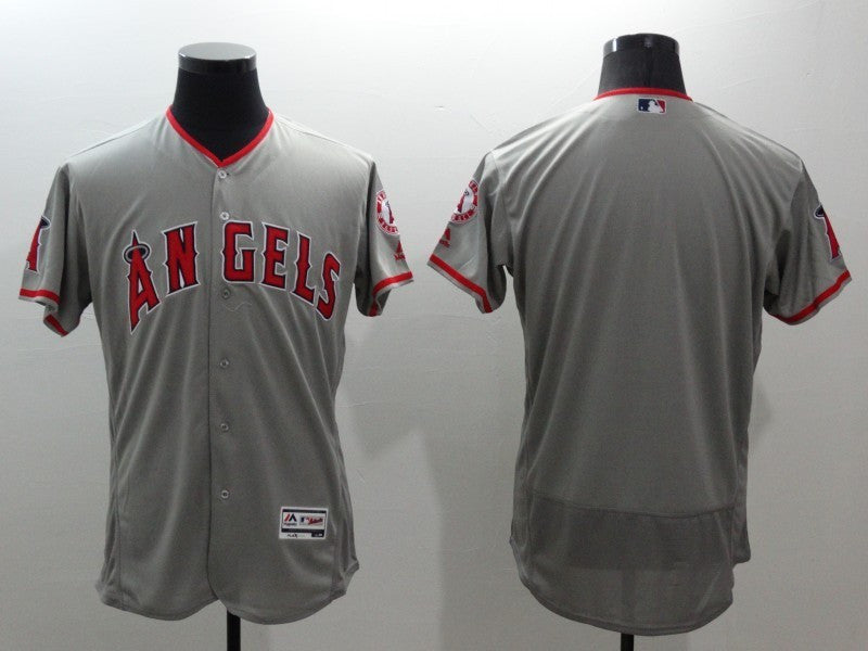 Custom Los Angeles Angels grey jersey