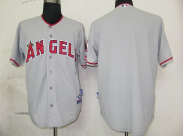Custom Los Angeles Angels grey jersey