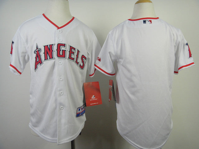 Custom Los Angeles Angels white jersey