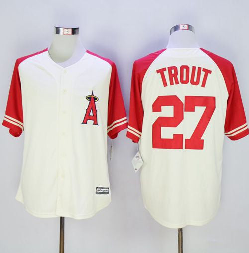 Los Angeles Angels cream jersey