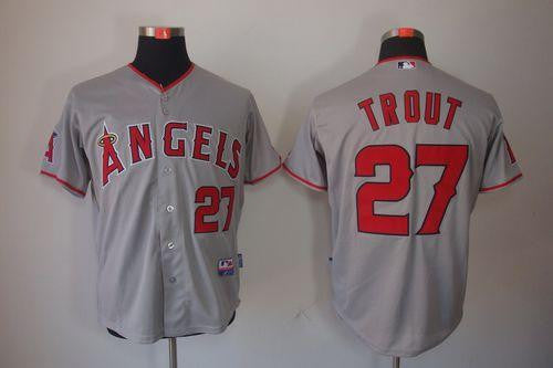 Los Angeles Angels grey jersey