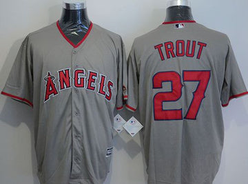 Los Angeles Angels grey jersey