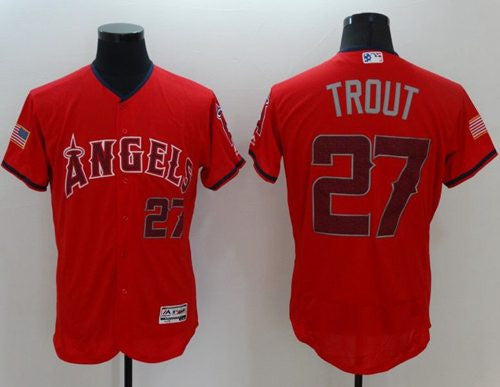 Los Angeles Angels red Fashion jersey