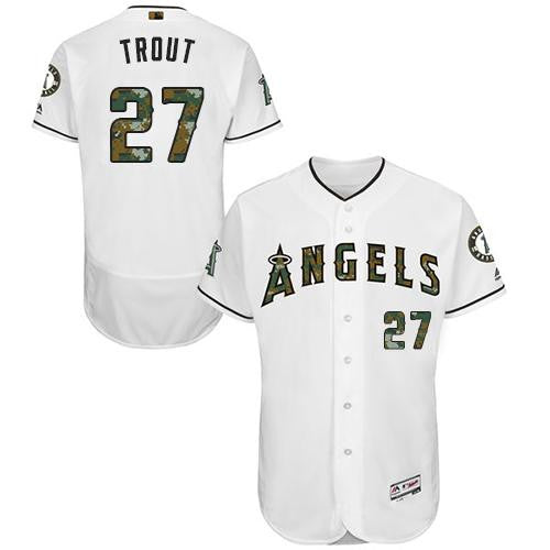 Los Angeles Angels white Authentic jersey
