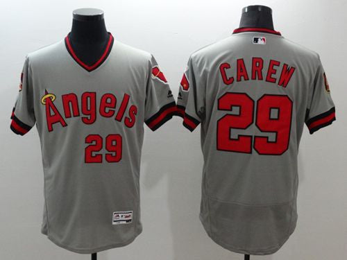 Los Angeles Angels grey Authentic jersey