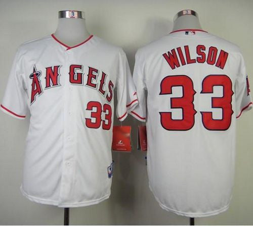 Los Angeles Angels white jersey