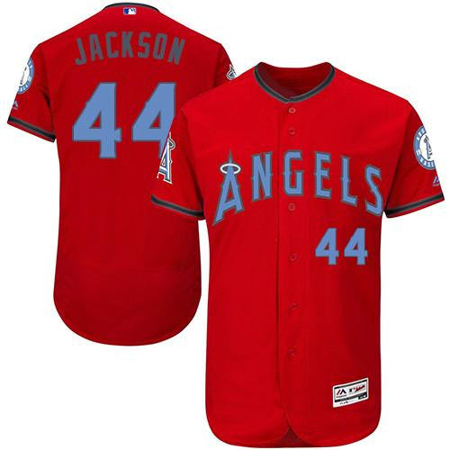 Los Angeles Angels red Authentic jersey