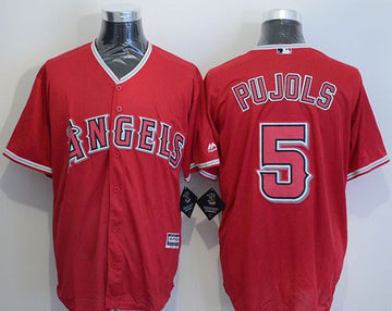 Los Angeles Angels red jersey