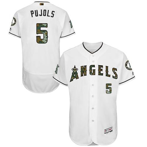 Los Angeles Angels white Authentic jersey