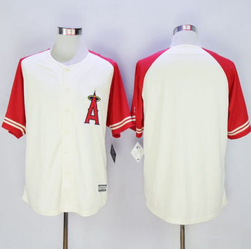 Los Angeles Angels cream jersey
