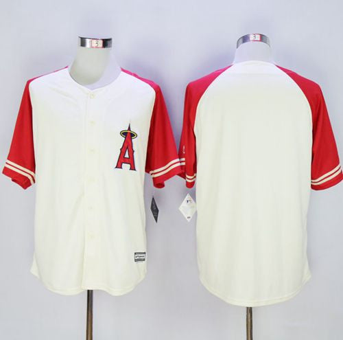 Los Angeles Angels cream jersey