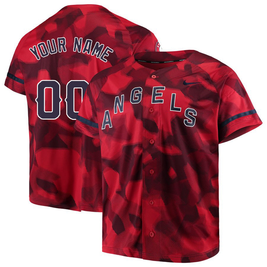 Los Angeles Angels red Fashion jersey
