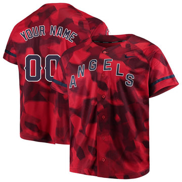 Los Angeles Angels red Fashion jersey