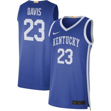 Anthony Davis Kentucky Wildcats royal Limited jersey