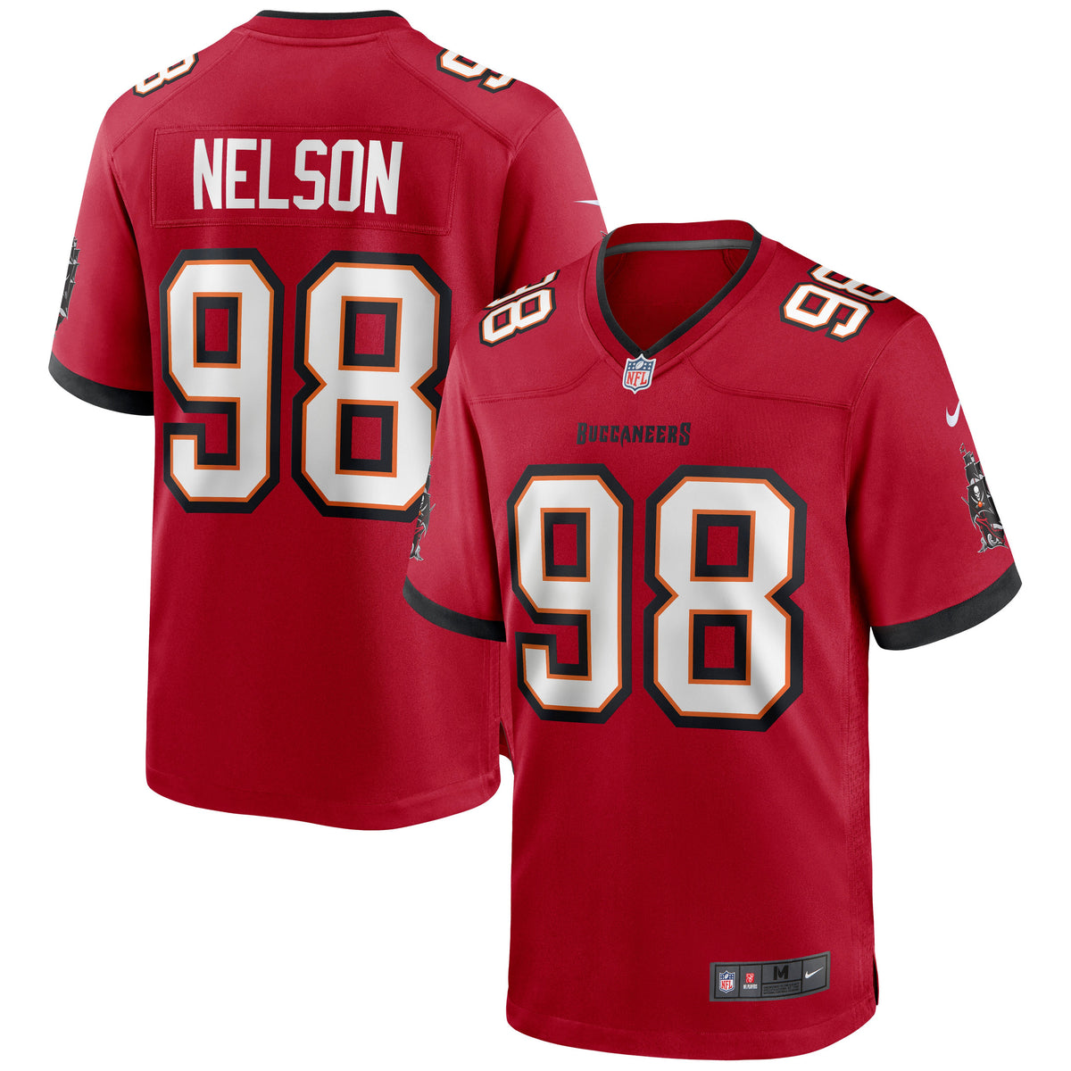 Anthony Nelson Tampa Bay Buccaneers red jersey