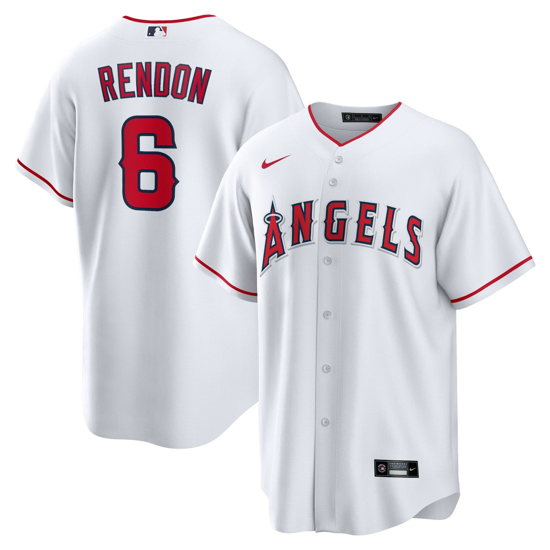 Anthony Rendon Los Angeles Angels white Home jersey
