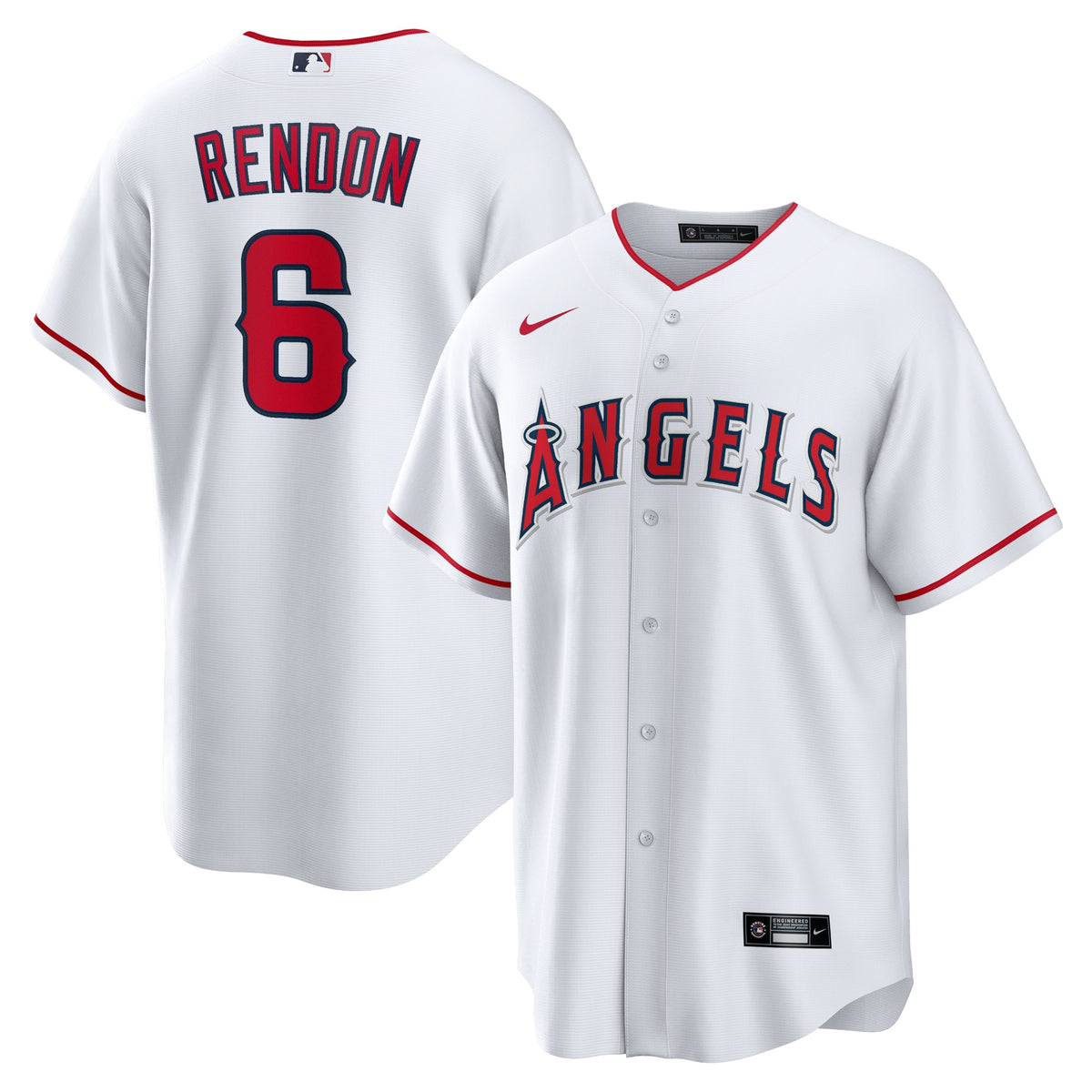 Anthony Rendon Los Angeles Angels white Home jersey