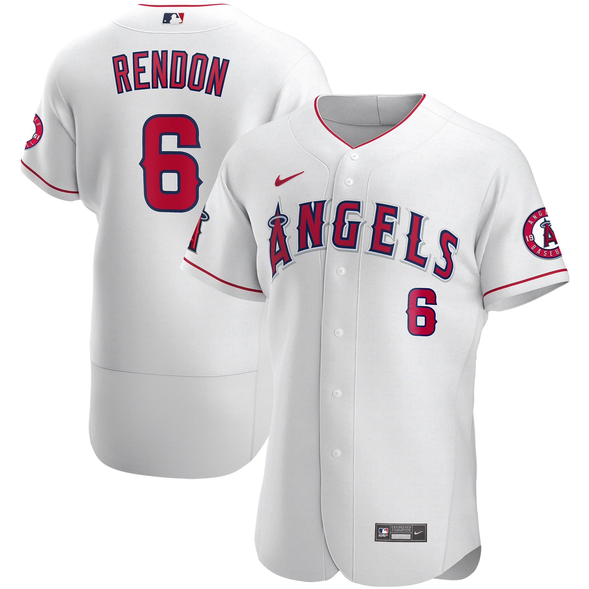 Anthony Rendon Los Angeles Angels white jersey