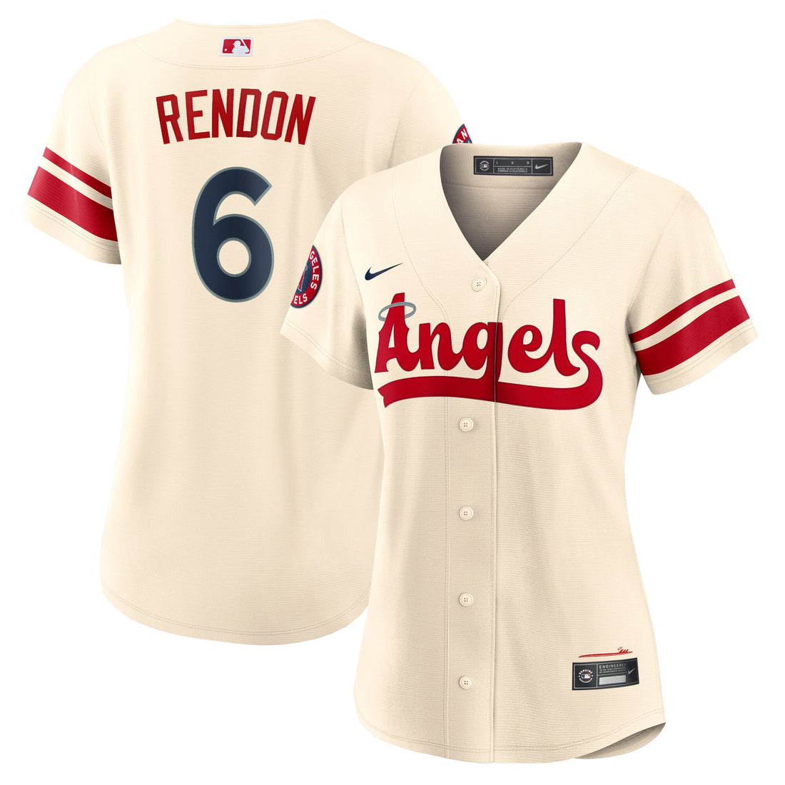 Anthony Rendon Los Angeles Angels cream City Connect jersey