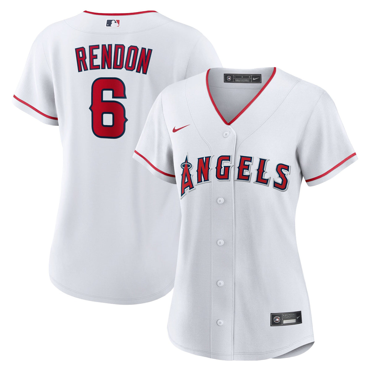 Anthony Rendon Los Angeles Angels white Home jersey