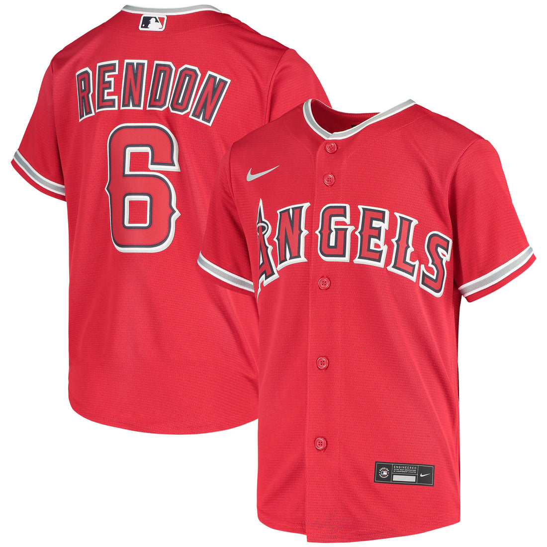 Anthony Rendon Los Angeles Angels red Alternate jersey