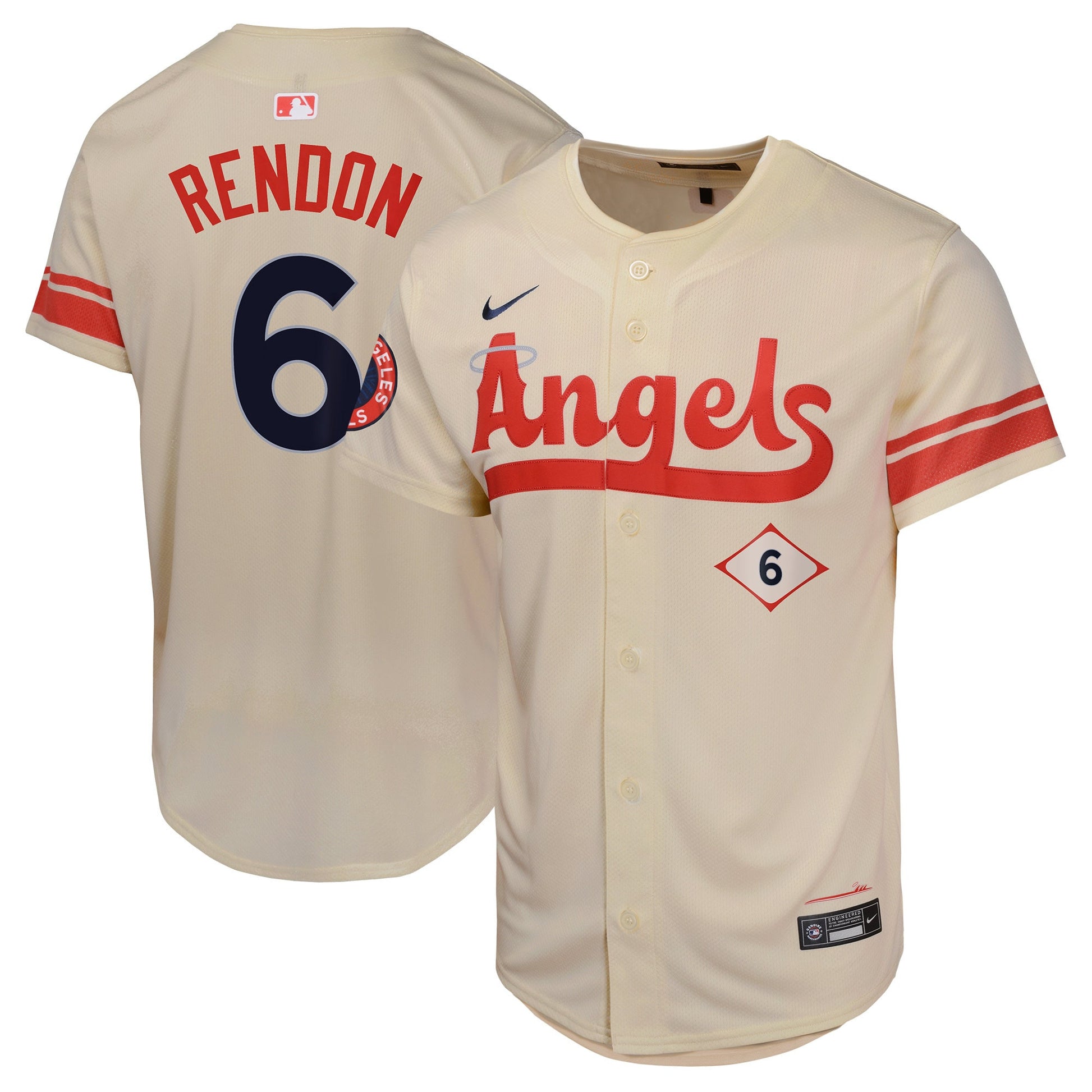 Anthony Rendon Los Angeles Angels cream City Connect jersey