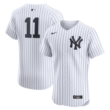 Anthony Volpe New York Yankees white Elite jersey