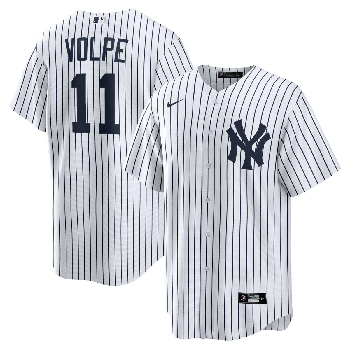 Anthony Volpe New York Yankees white Home jersey
