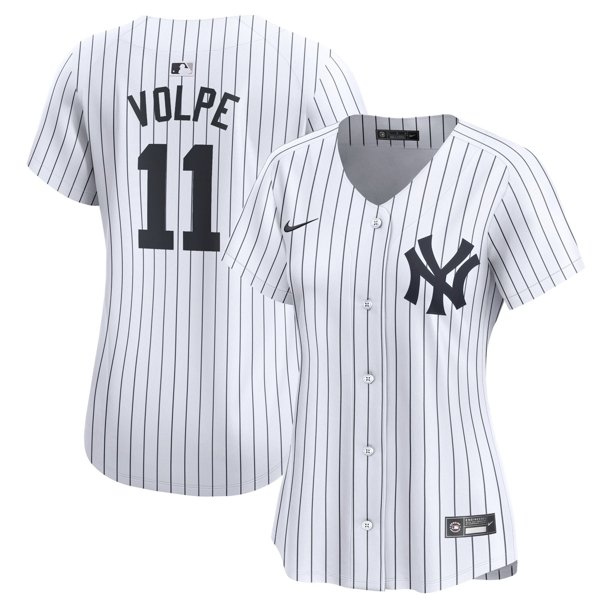 Anthony Volpe New York Yankees white Limited jersey