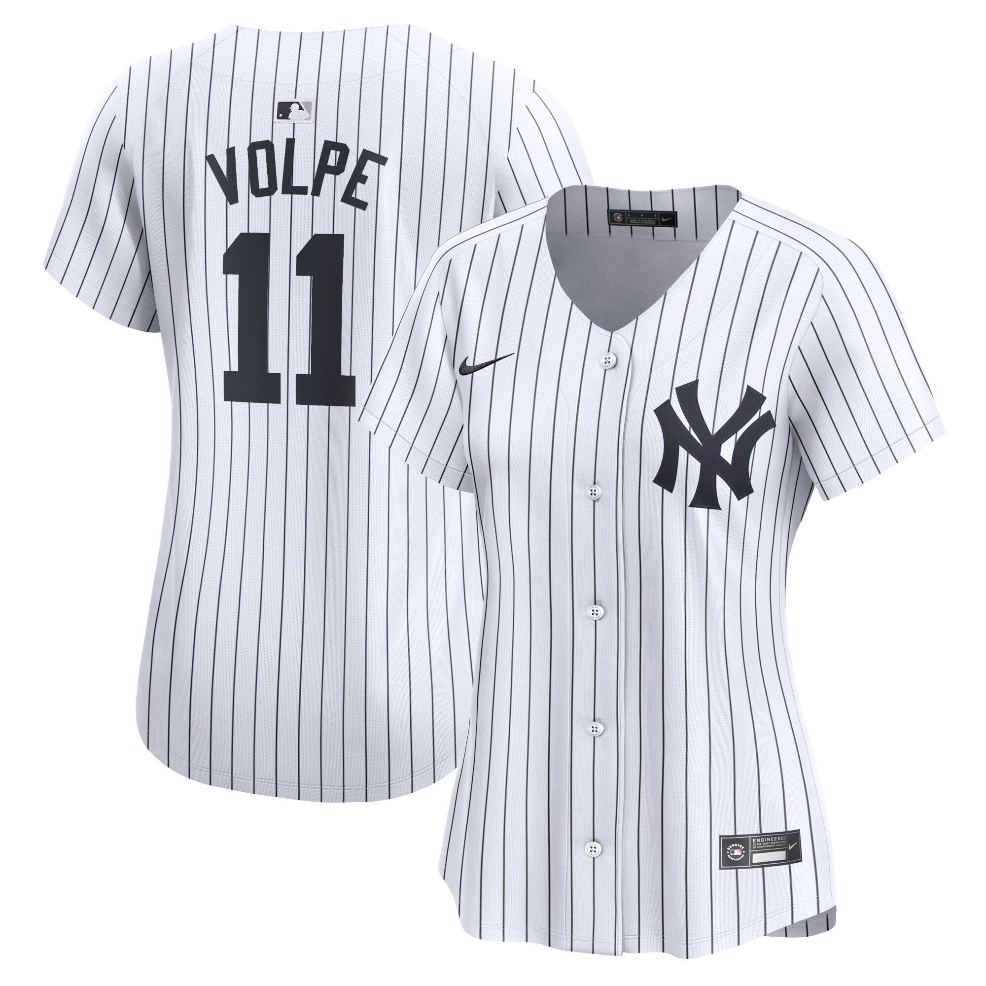 Anthony Volpe New York Yankees white Limited jersey