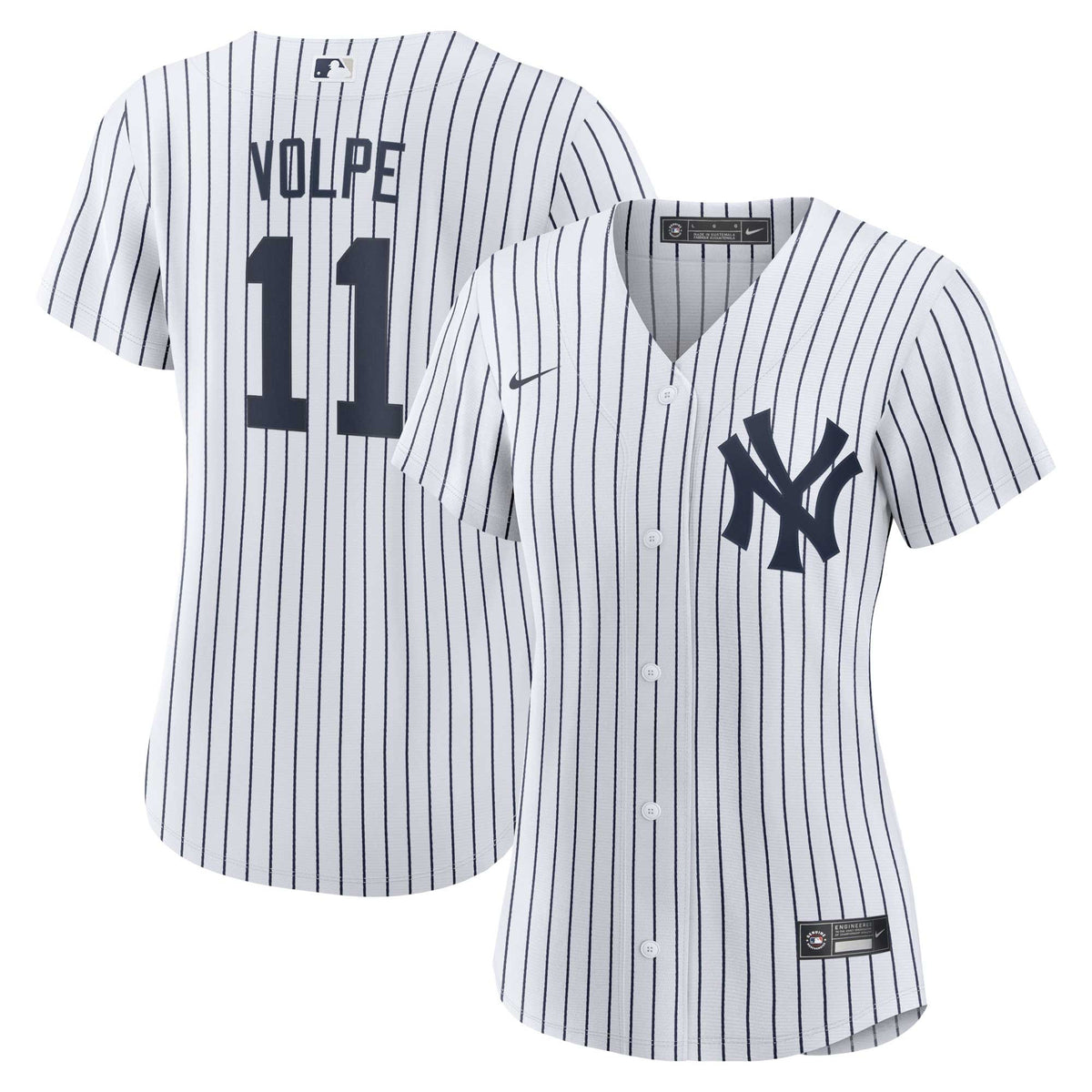 Anthony Volpe New York Yankees white Home jersey