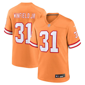 Antoine Winfield Jr Tampa Bay Buccaneers orange Throwback jersey