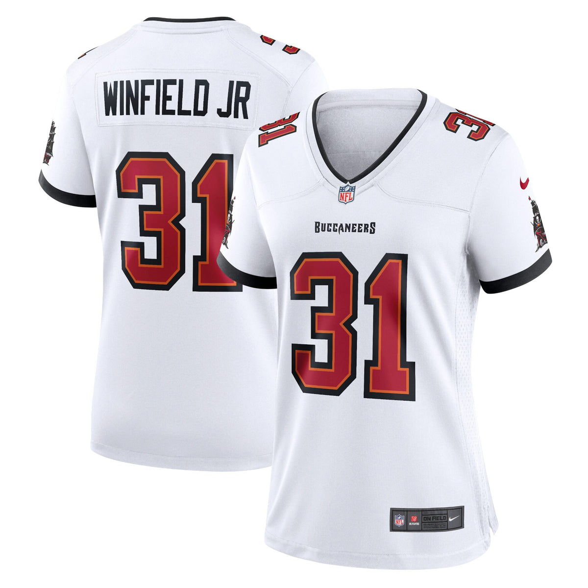 Antoine Winfield Jr Tampa Bay Buccaneers white jersey