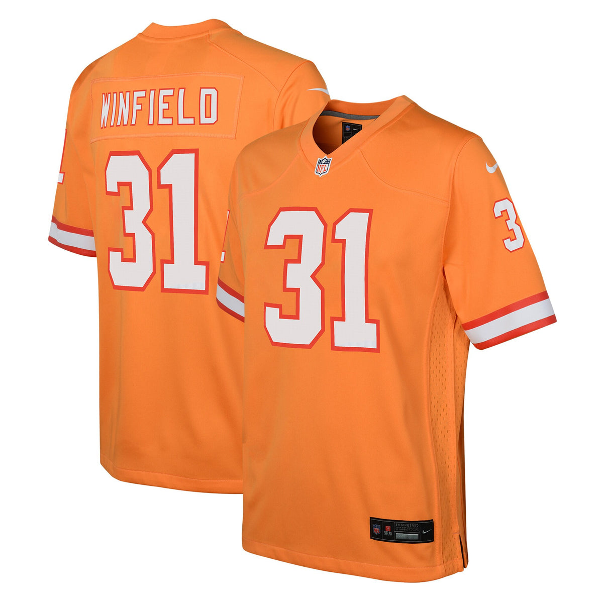 Antoine Winfield Jr Tampa Bay Buccaneers orange jersey