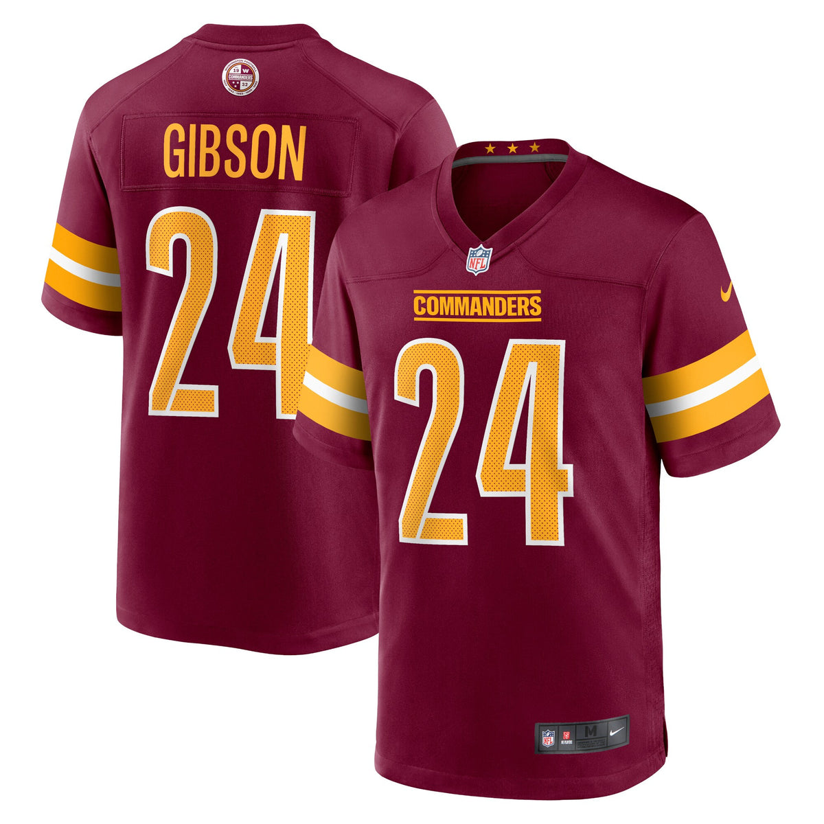 Antonio Gibson Washington Commanders burgundy jersey