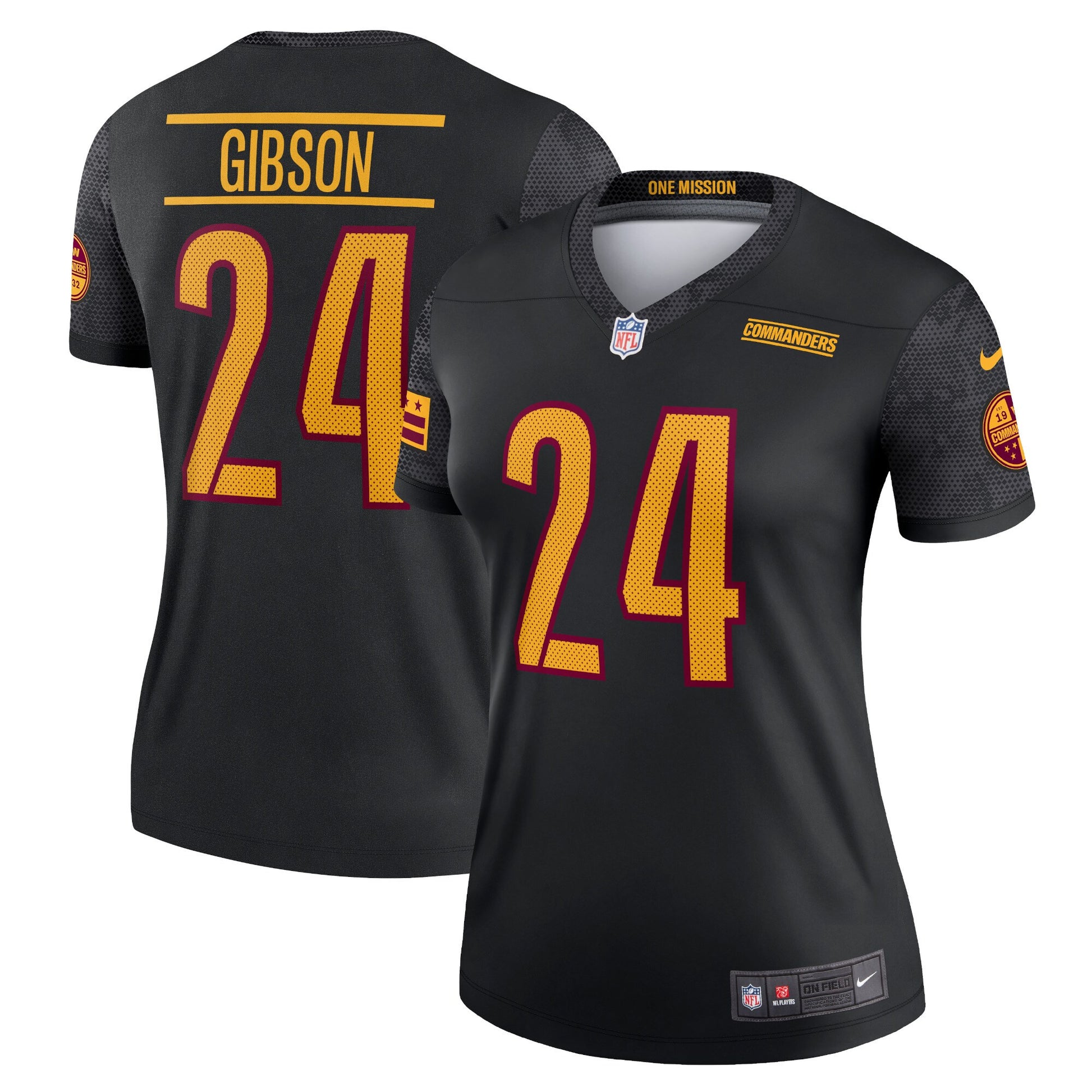 Antonio Gibson Washington Commanders black Legend jersey