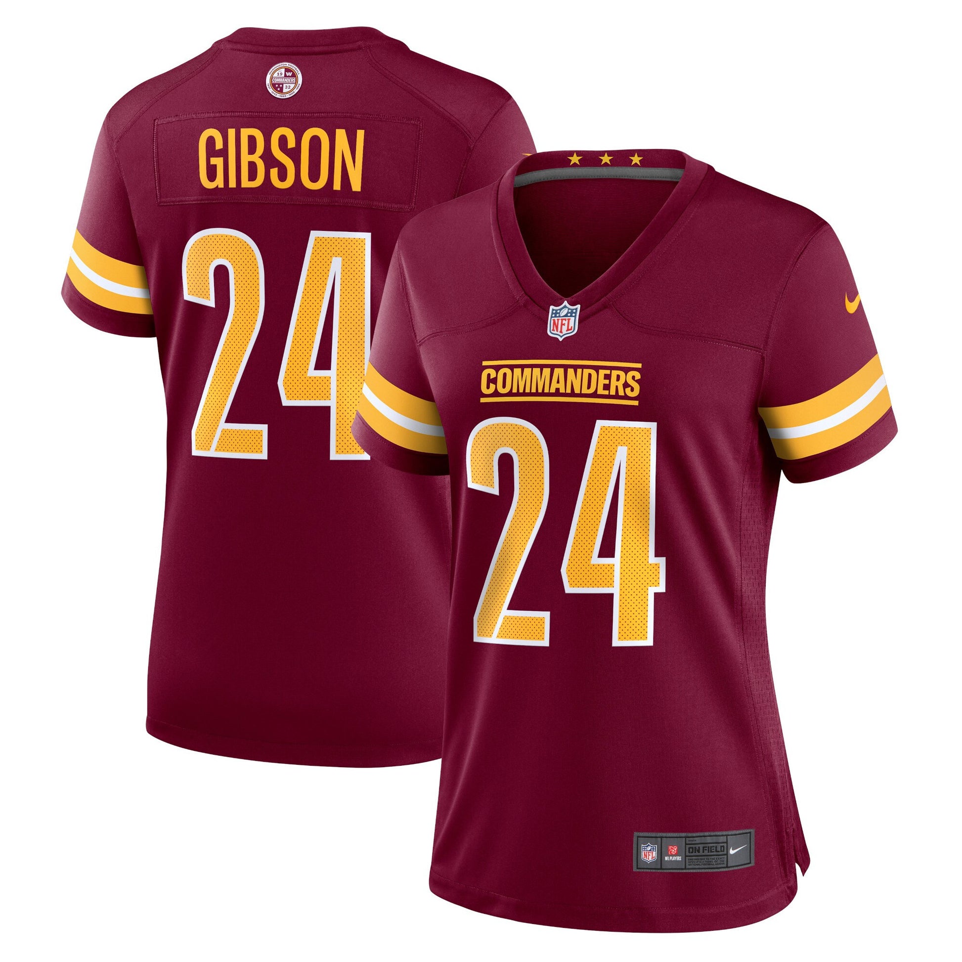 Antonio Gibson Washington Commanders burgundy jersey