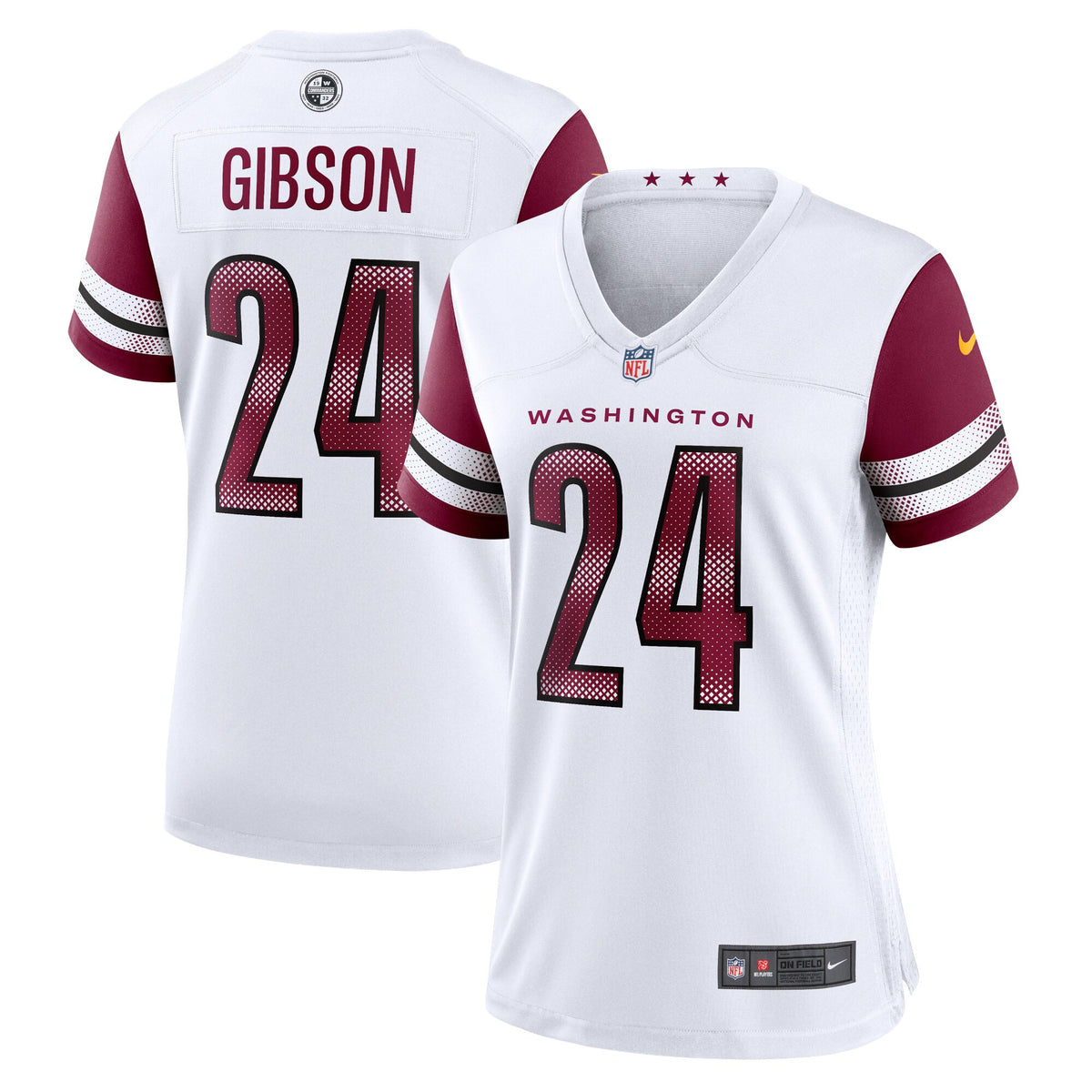 Antonio Gibson Washington Commanders white jersey