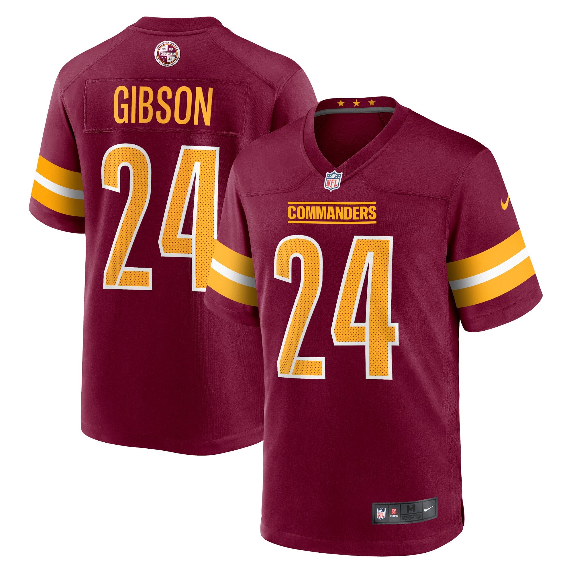 Antonio Gibson Washington Commanders burgundy jersey