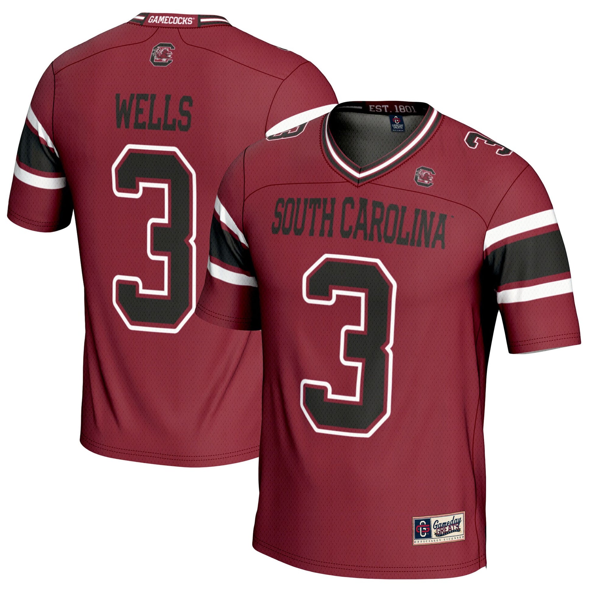 Antwane Wells Jr Garnet South Carolina Gamecocks jersey