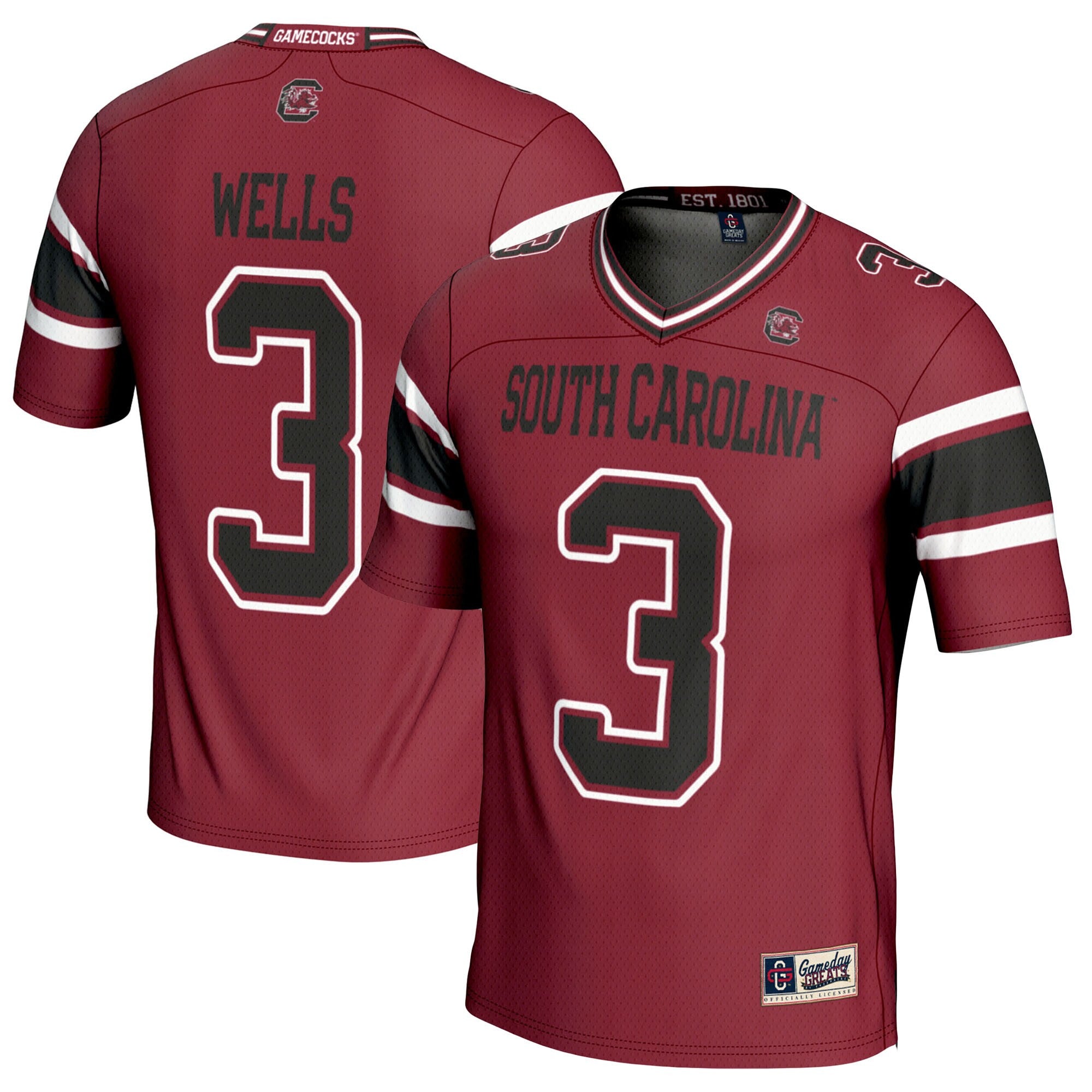 Antwane Wells Jr Garnet South Carolina Gamecocks jersey
