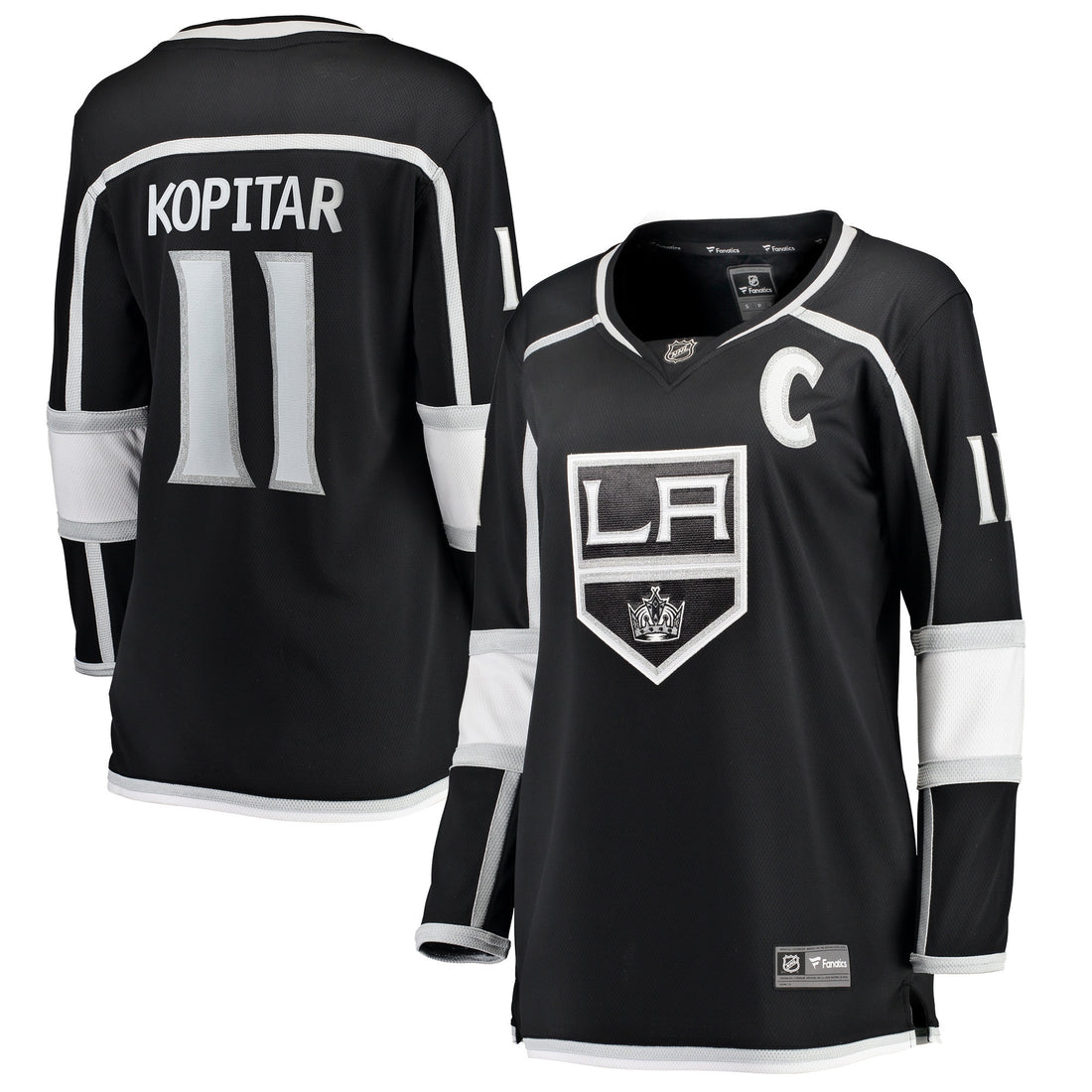 Anze Kopitar Los Angeles Kings black Home jersey